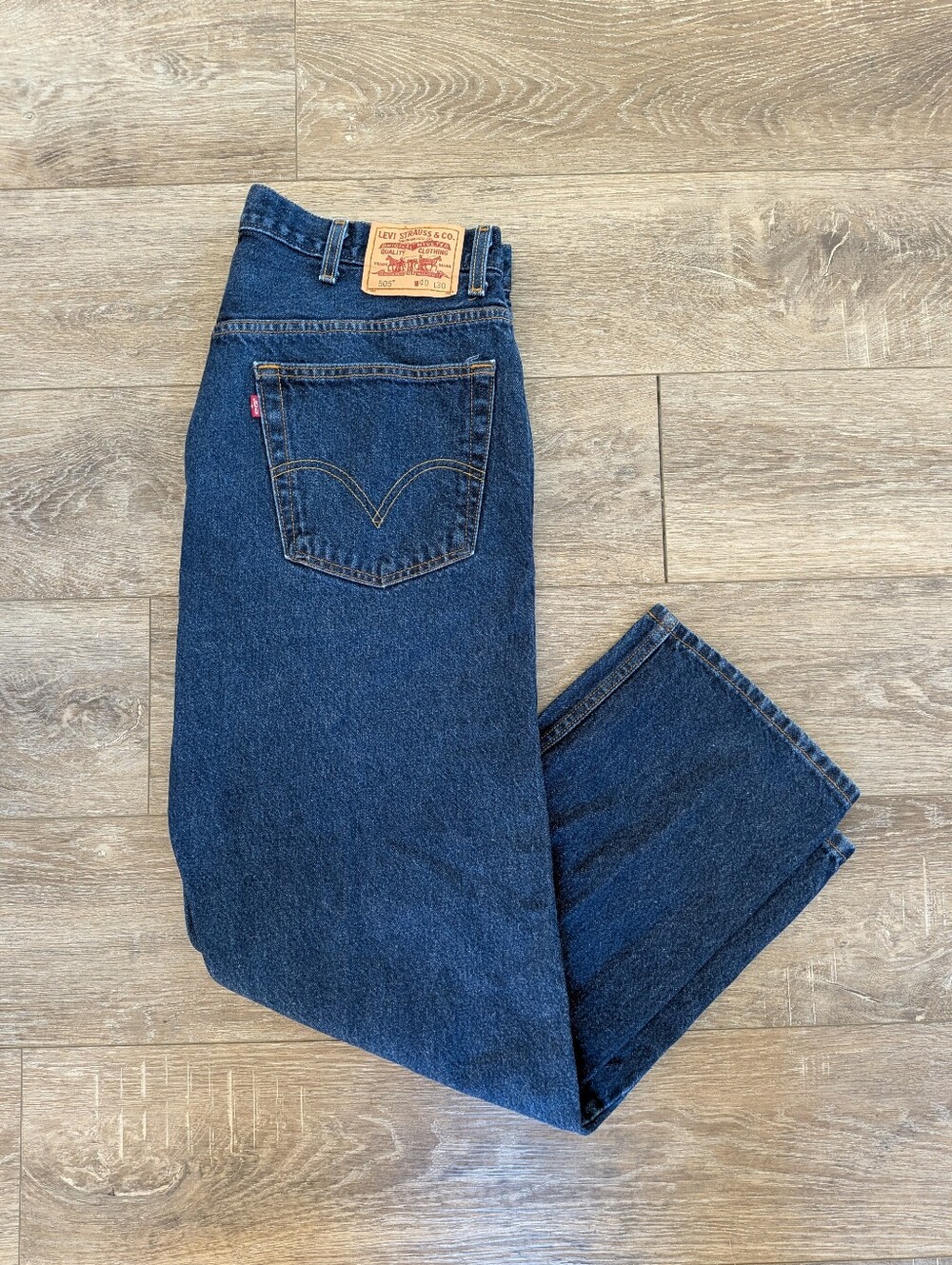 Levi's 505 Regular Fit Jeans (Men's 40x30)